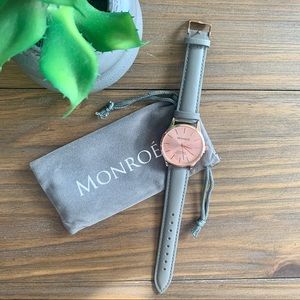 SOLD Monroé Classique Watch in Sunburst Solérose